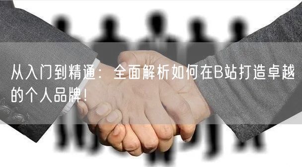 从入门到精通：全面解析如何在B站打造卓越的个人品牌！