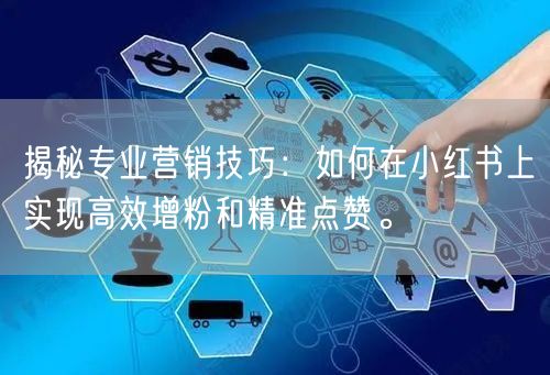 揭秘专业营销技巧：如何在小红书上实现高效增粉和精准点赞。