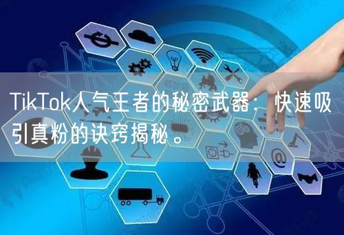 TikTok人气王者的秘密武器：快速吸引真粉的诀窍揭秘。